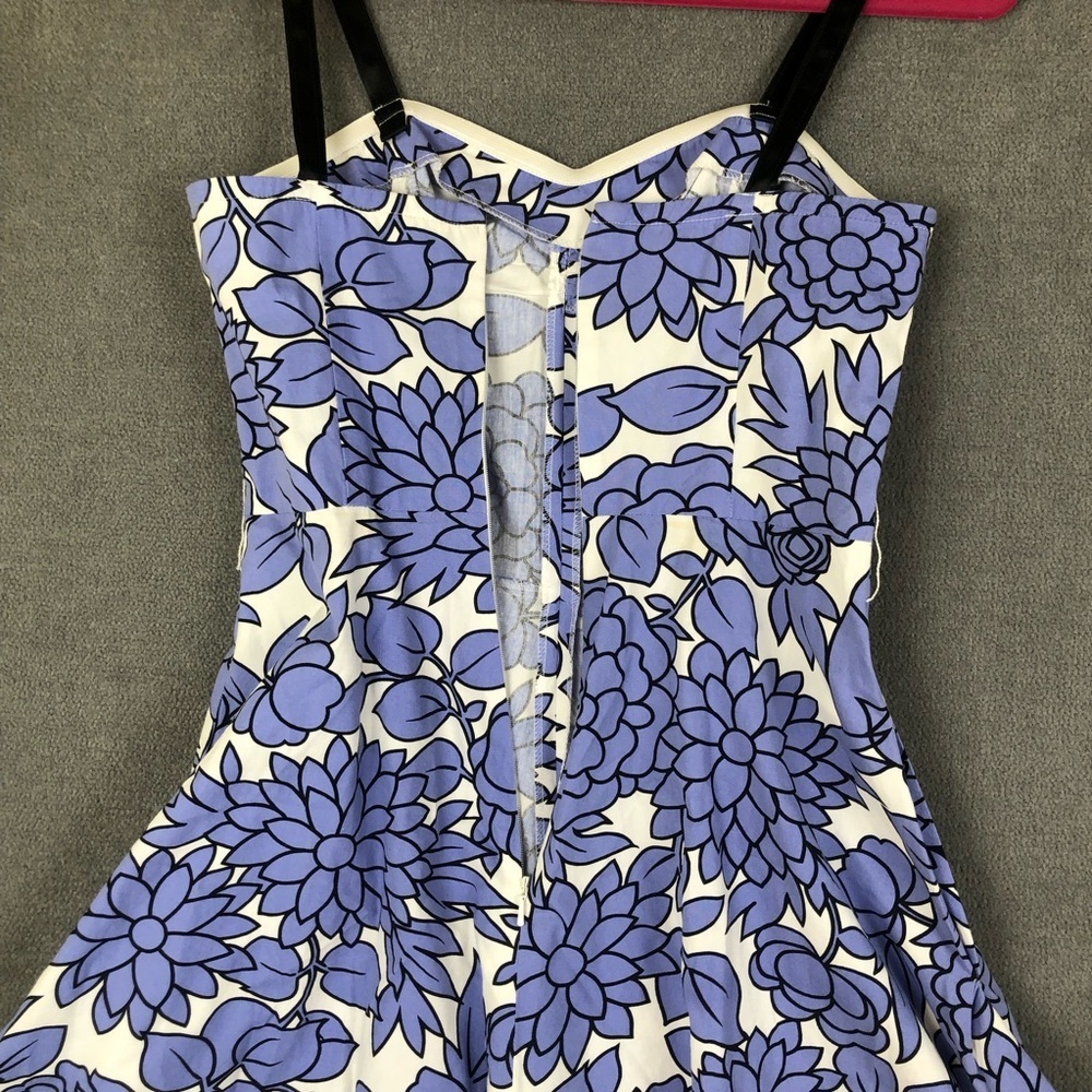 Guess Retro floral pinup dress size 3 - Picture 5 of 9